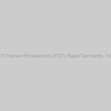 Image of TruStrip RDT Human Procalcitonin (PCT) Rapid Test cards, 10 tests/pack